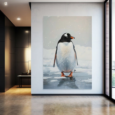 Penguin Painting